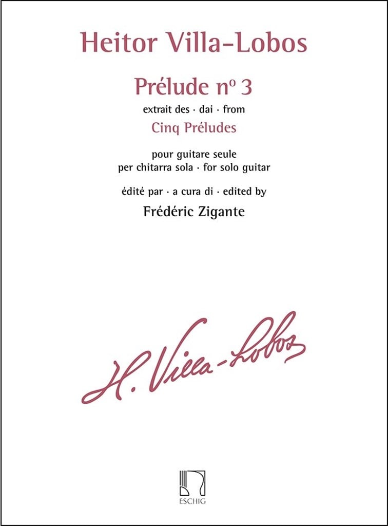 Prélude n° 3 - extrait des Cinq Préludes